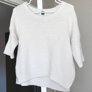 Old Navy Cream Knit Sweater